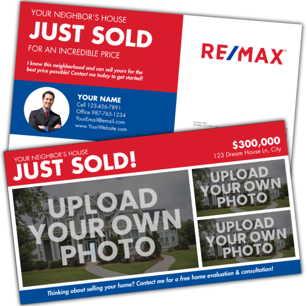 Just Sold REMAX Postcard Template