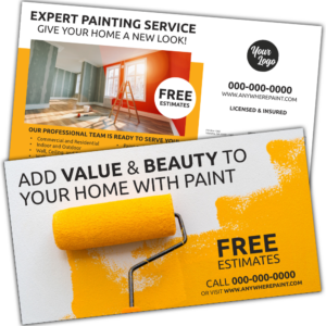 Painting Service Postcard Template